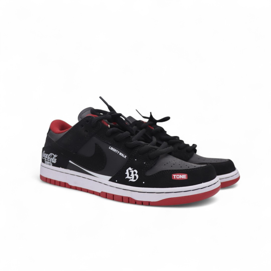 Nike SB Dunk Low "Coca-Cola Zero" Custom (Liberty Walk Edition)