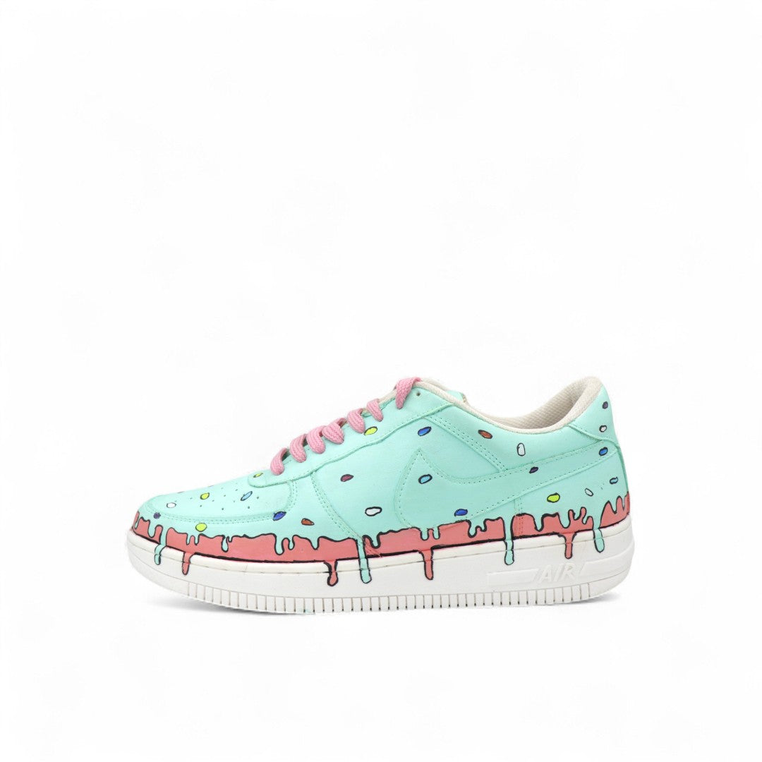 Minty Drip Donut Sneaker 🍩🎨