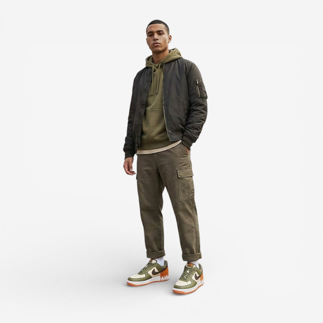 Military Drip Low – Tactical-Inspired Hand-Painted Sneaker